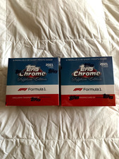 Topps 2021 Chrome Sapphire Edition Formula 1 F1 Racing Hobby Box x 2