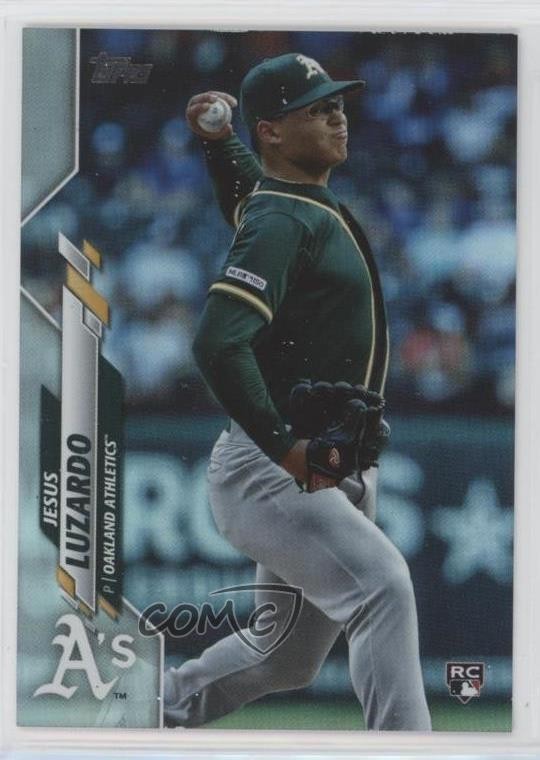 2020 Topps Rainbow Foil Jesus Luzardo #110 Rookie RC fo7
