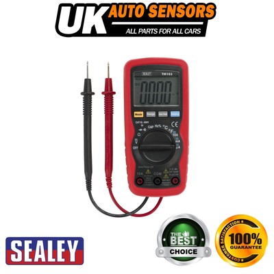 Sealey 11 Funktionen Profi Auto-Ranging Digital Multimeter TM103
