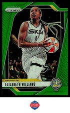 2024 Panini Prizm WNBA #24 Elizabeth Williams Green Prizms