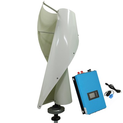 48V 2000W vertikaler Windkraftgenerator mit netzgebundenem Wechselrichter