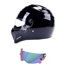 CRG Sports Motorcycle Helmet Full Face Fiberglass Motocross Helmet DOT APPROVED