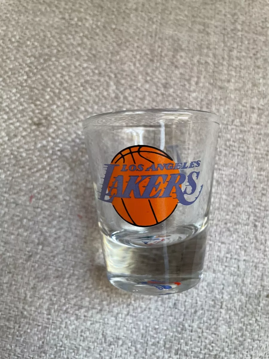 VINTAGE LOS ANGELES LAKERS NBA BASKETBALL SHOT GLASS