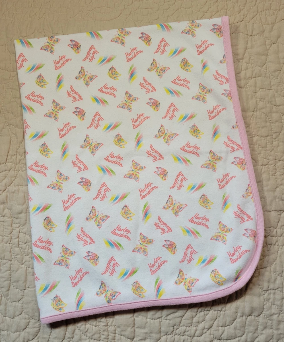 Rainbow Pink Baby Blanket