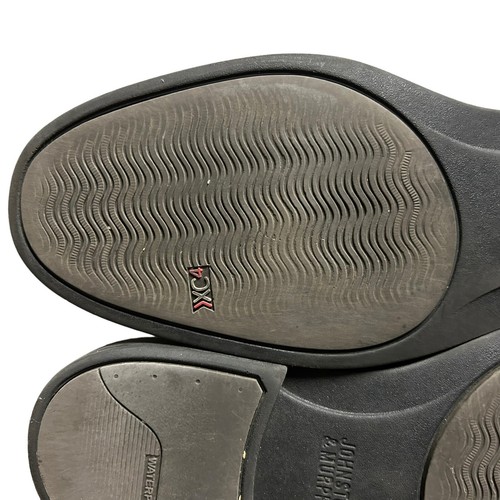 Johnston Murphy XC4 Negro Cuero de Oveja Impermeable Derby Blucher Para Hombre 9,5M Italia - Imagen 11 de 14