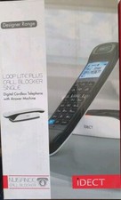 iDECT LOOP LITE PLUS CALL BLOCKER PHONE WITH ANSWER MACHINE TELEPHONE - White
