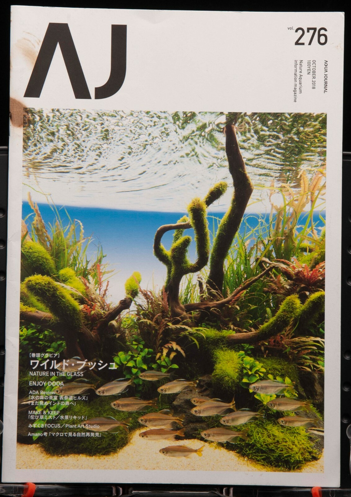 AJ Aqua Journal Amano Nature Aquarium Design Information Magazine #276 ADA  | eBay
