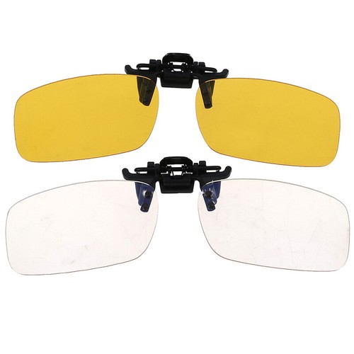 Clip on blue light filter blocking glasses office computer anti UV strain B-ME - Imagen 9 de 14