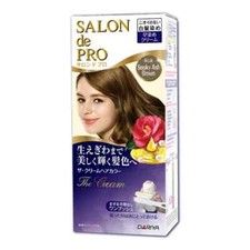 DARIYA SALON de PRO The Cream Hair Dye Color Kit Gray Hair 4GR SMOKY ASH BRN