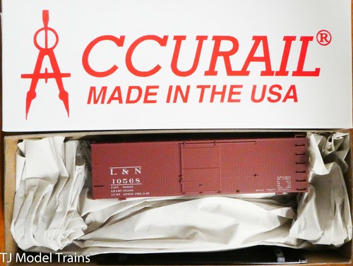Accurail #1411 Louisville & Nashville (36' doble funda madera vagón de carga) plástico | Zustand: New