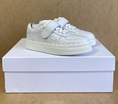 Chloe Lauren Sneaker in Weiß Größe UK 2 EU 35 Nagelneu mit Karton