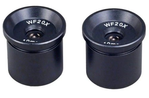 Brand New Pair WF20X Wide Field Eyepieces for Stereo Microscopes 30.5mm Diameter