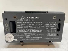 LAMBDA MODEL LDS-Y-15 REGULATED POWER SUPPLY 15VDC 3.25A 