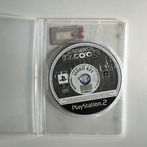 Carwash Tycoon (PS2, Playstation 2 PAL) Disc Only - Photo 1/6