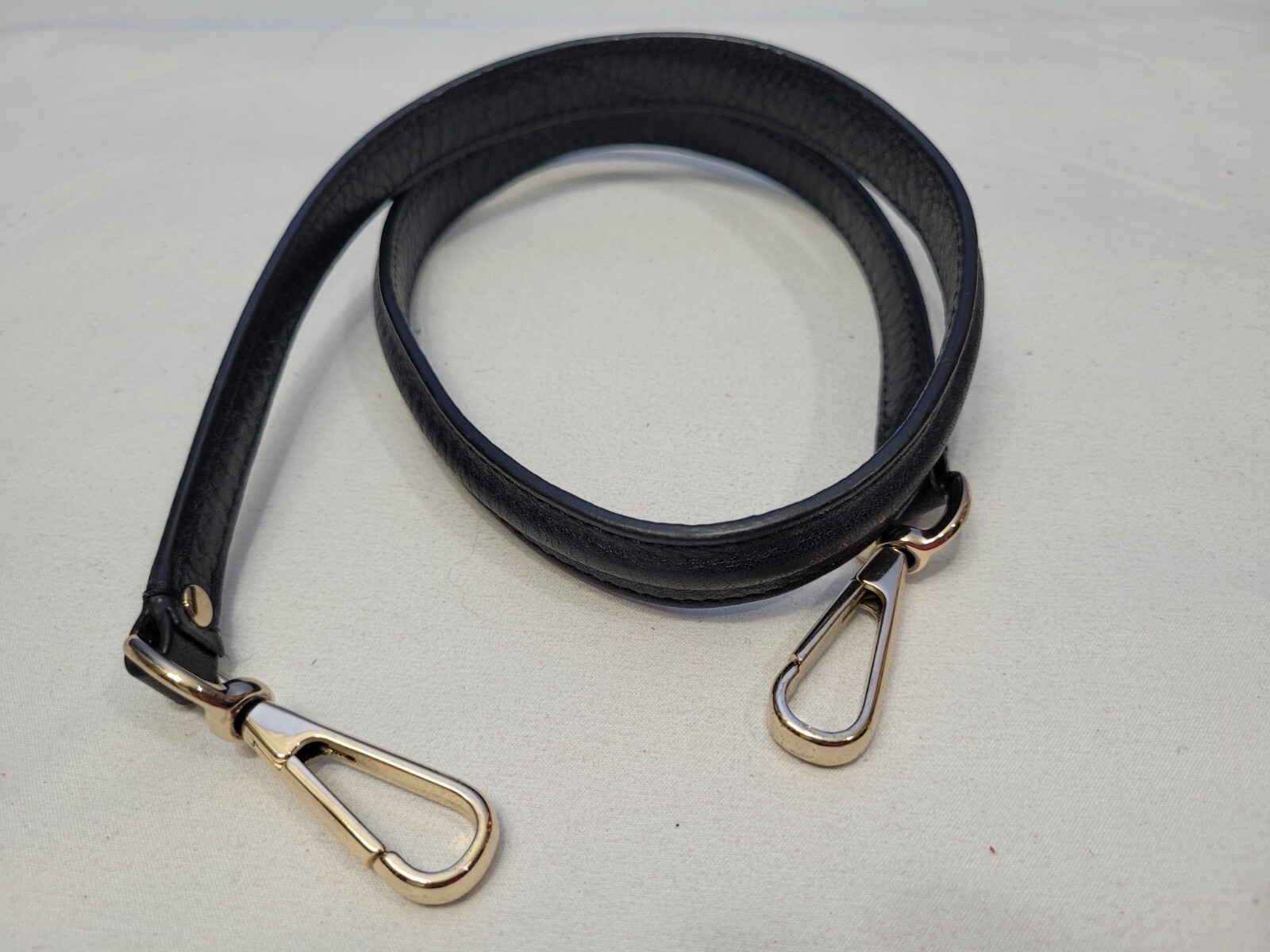 Coach Black Leather Replacement Shoulder Strap eBay