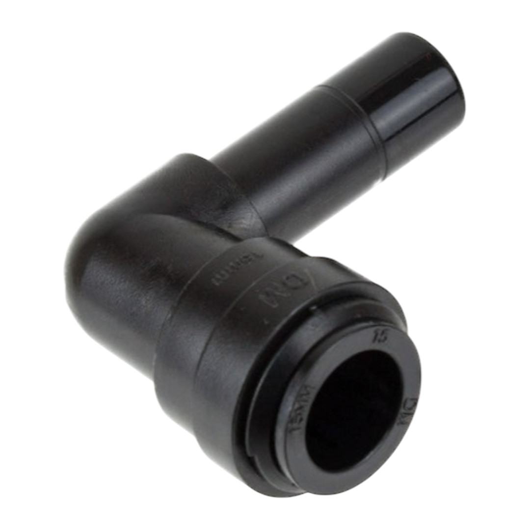 W4 Push-Fit Stem Elbow 15mm Caravan Motorhome