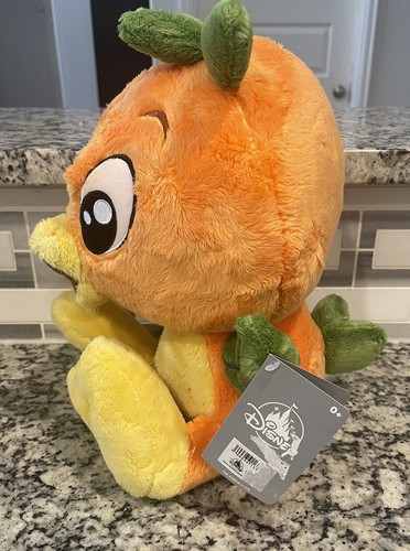 Peluche Disney Parks Orange Bird Big Feet arancione profumato HTF - Foto 2 di 5