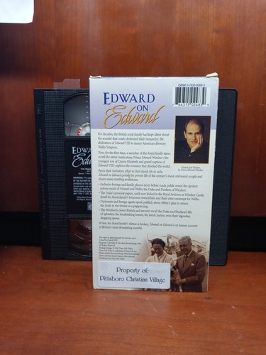 Edward on Edward VHS Video Prince Edward Windsor royal scandal - Picture 2 of 2