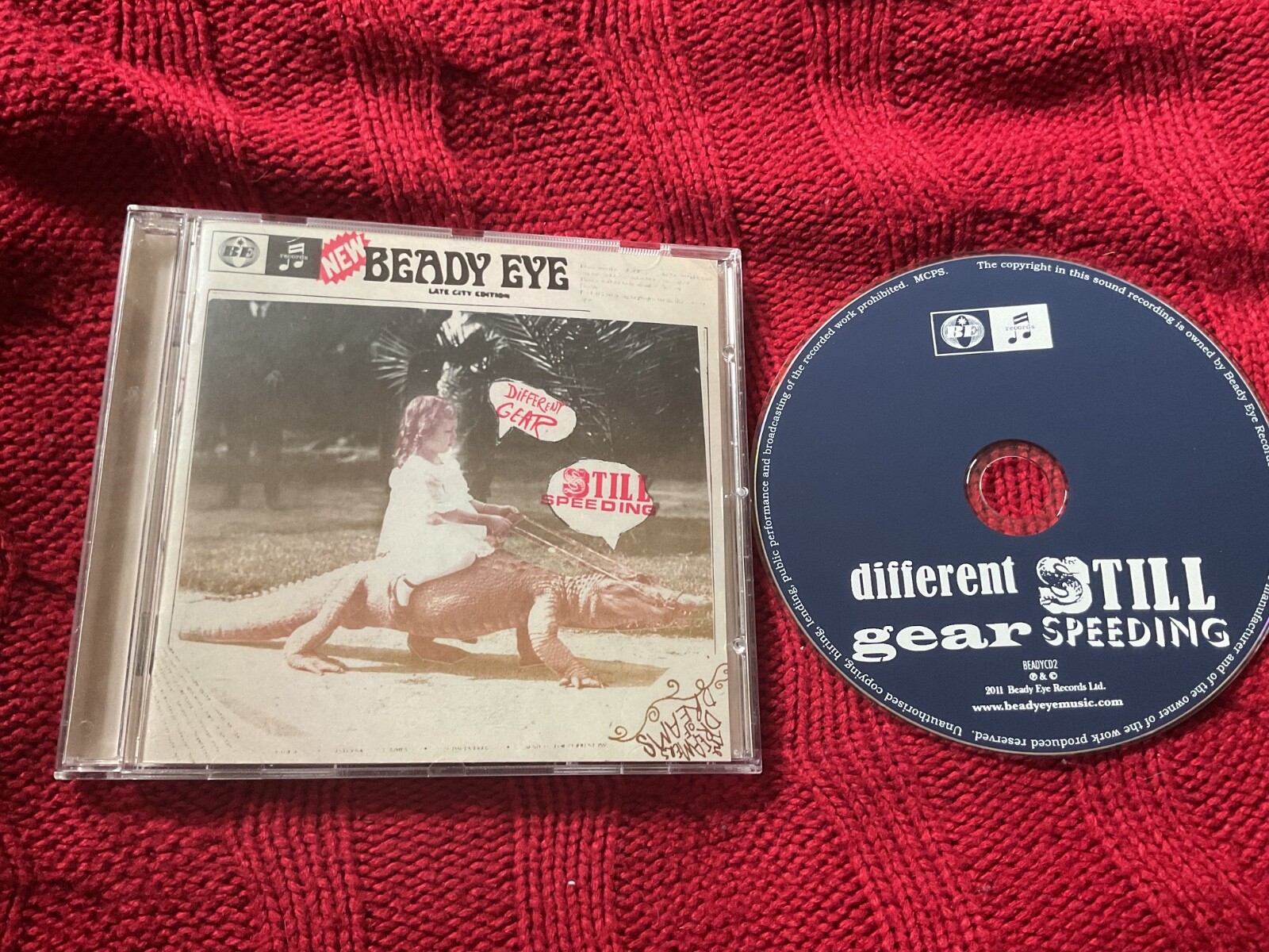 Beady Eye - Different Gear, Still Speeding CD album Oasis Liam Gallagher 2011