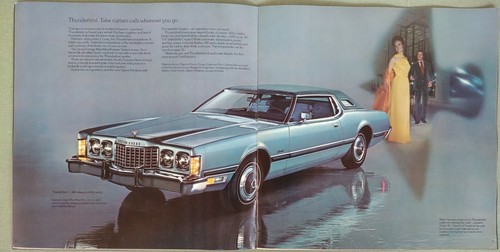 1973 Thunderbird Sales Brochure - Picture 3 of 9