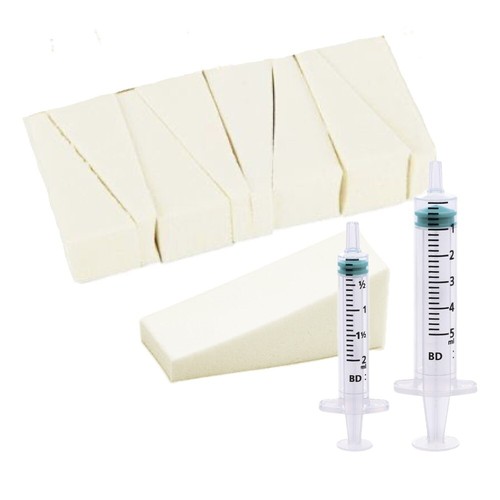 Nursing Sponge Kit Wedges & Feeding Syringes Puppy & Kitten Whelping