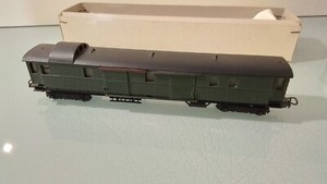 Jouef ho 6240 wagon couvert porte coulissante fourgon bagage type europ uic sncf - Collection