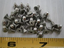 4-40 1/4" L flat socket cap machine screw stainless steel ss Lot of 50 #1498