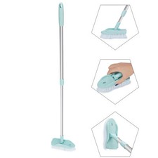 Bathroom Long Bristle Brush Wall Floor Scrub Bath Shower Tile Kitchen CleanTool