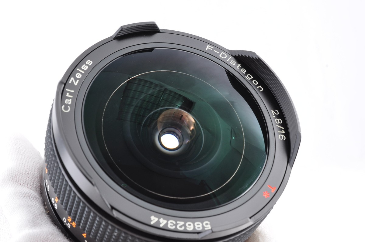 sale!★新品級！★CONTAX F-Distagon 16/2.8 AEG CONTAX 16mm f/2.8 AEG Carl Zeiss F-Distagon Lens from Japan