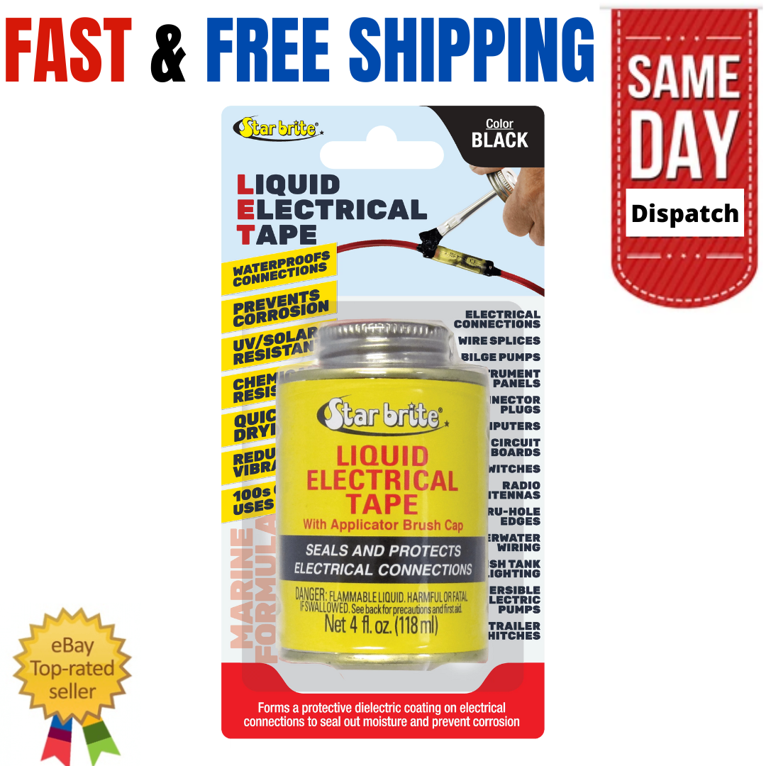 Star Brite Liquid Electrical Tape 4oz Can with Applicator Brush , eBay