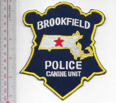 K-9 Police Massachusetts Brookfield Police Department Canine