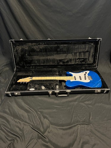 Carvin TBL 60 Electric Guitar See Thru Saphire Blue Swamp Ash S/S/S W/OHSC
