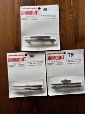 5R 6R 7R Loma Linda-Cherrco Unimount Military Ribbon Metal Holders New In Pkgs