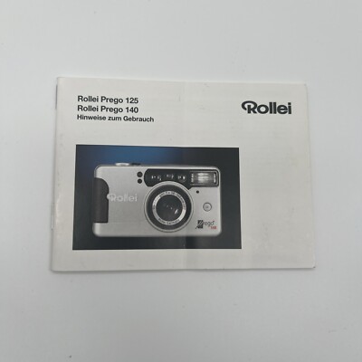 Rollei Prego 125/140 Bedienungsanleitung #P2
