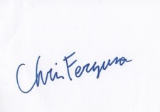 Chris Ferguson "Poker" Autogramm signed 10x15 cm Karteikarte