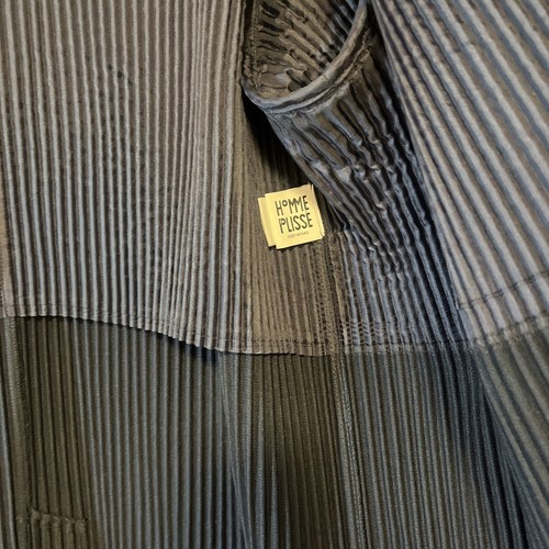 Homme Plisse Issey Miyake Pleated Navy Blazer - Picture 5 of 5
