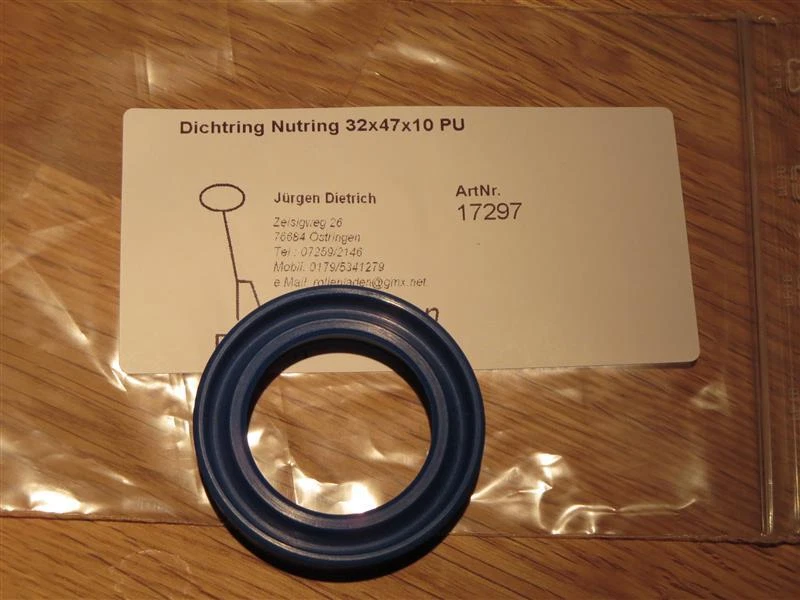 MARKENLOS Anello di tenuta anello di tenuta PU per transpallet Jungheinrich, Capricorno, microfono ecc.