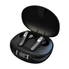 Bluetooth Earbuds Headset 5.3 Wireless Noise Cancelling with Charging Case