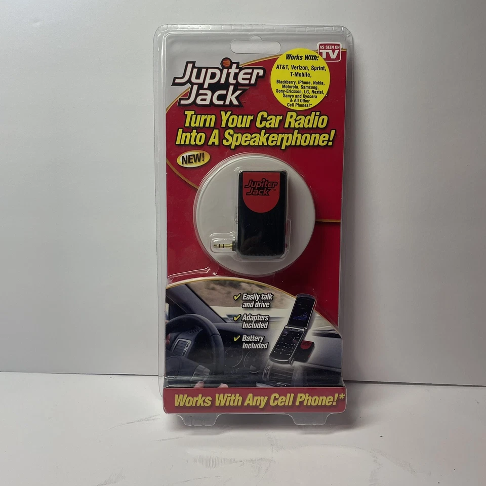Dispositivo celular manos libres Jupiter Jack convierte la radio del coche en un teléfono con altavoz  Foto 2 de 4