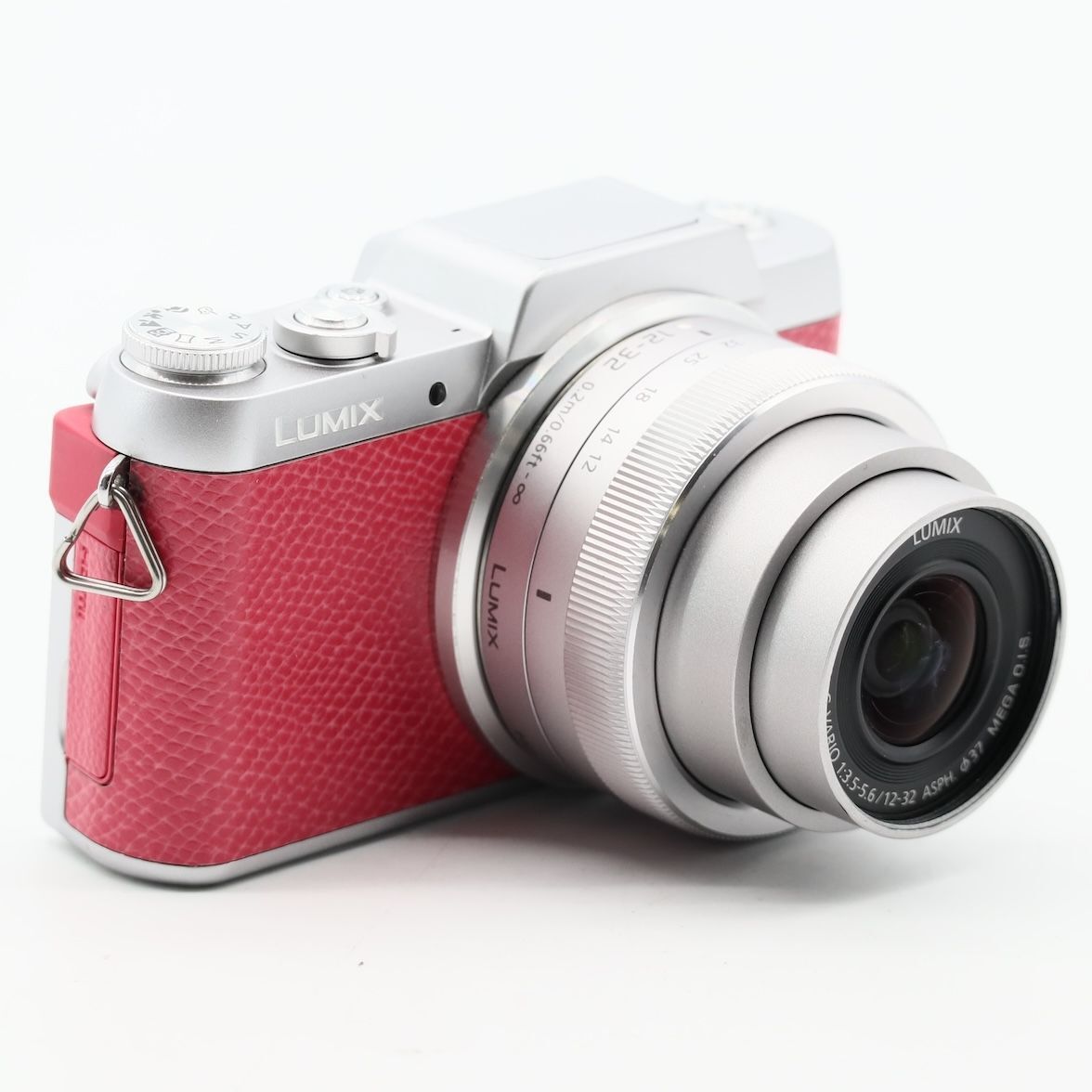 Panasonic LUMIX DMC-GF7 Double Zoom Lens Kit - Pink Digital camera