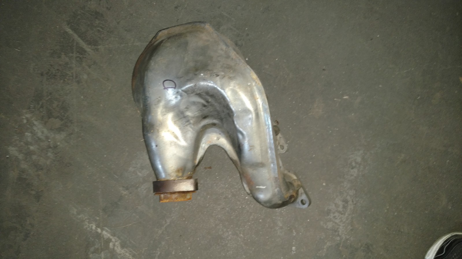 LAMBORGHINI MURCIELAGO RIGHT SIDE EXHAUST MANIFOLD OEM 07M253172A