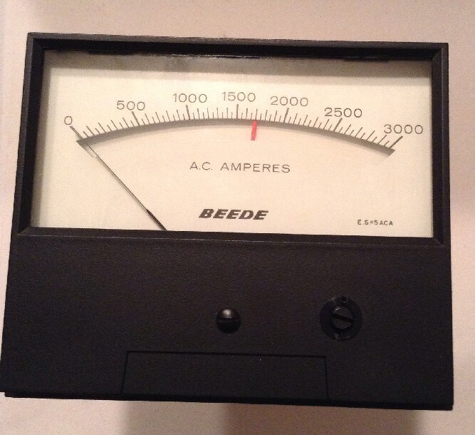 Vintage Beede Meter Pocket Voltammeter to Test Voltage U.S.A