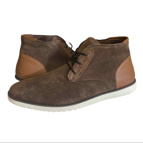 Neu mit Etikett Dr. Scholl,s langärmliges Herrenhemd’s Scrambler Chukka braun 12 - Bild 1 von 9