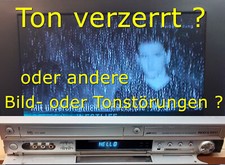 REPARATUR wenn Ton verzerrt - Panasonic DMR-EX95V-EX98V-EX99V-EH80V-ES30V-ES35V