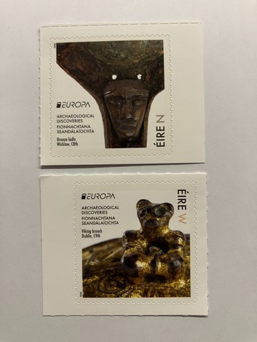 Ireland 2025 - Europa, Archaeological Discoveries stamps set MNH