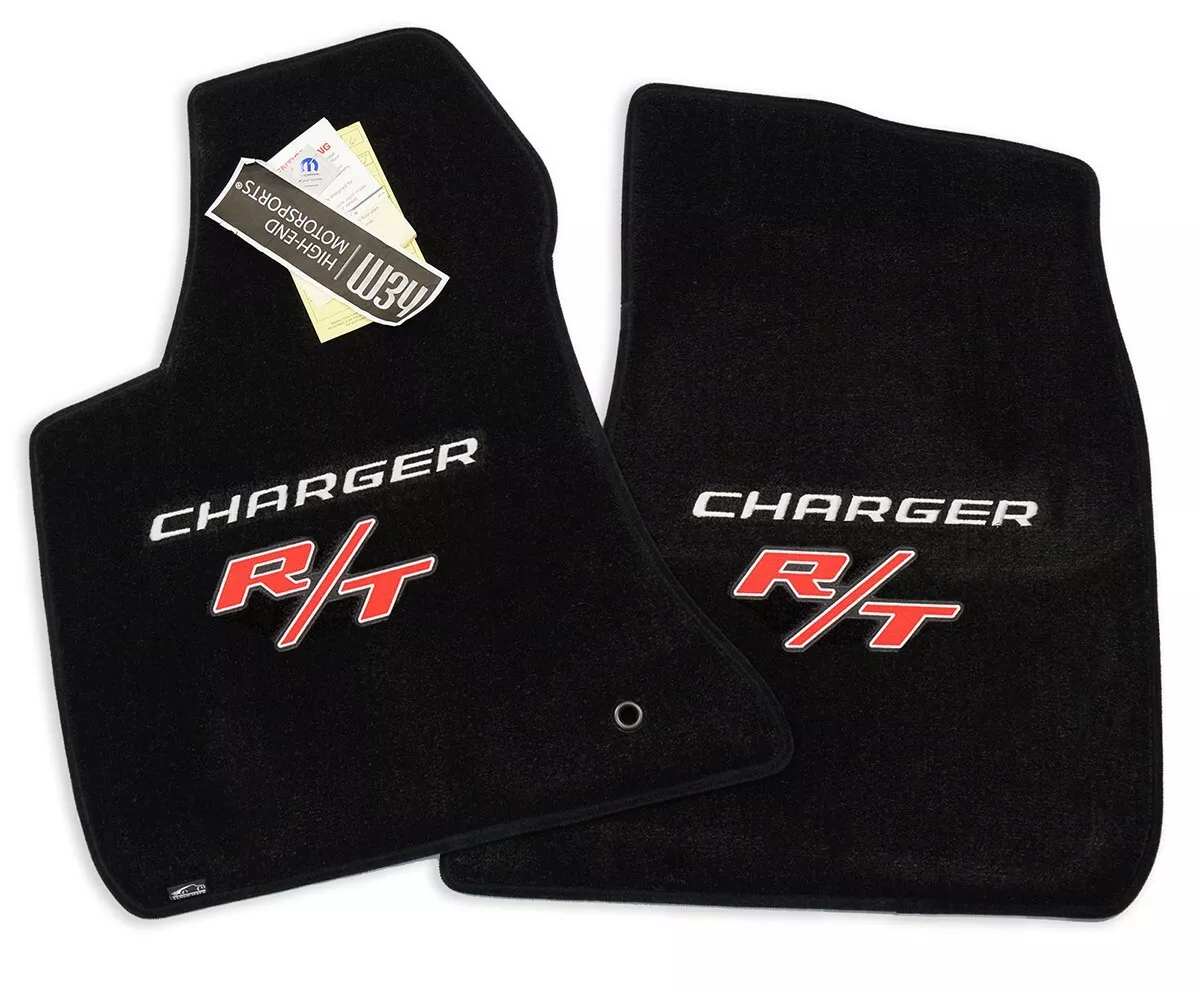 NEW 2006 2010 Dodge Charger R T Floor Mats Black Custom Made