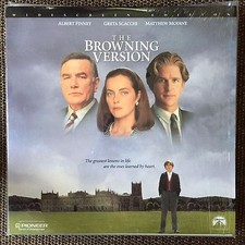 THE BROWNING VERSION Laserdisc LD Albert Finney LV32881-WS IN SHRINK