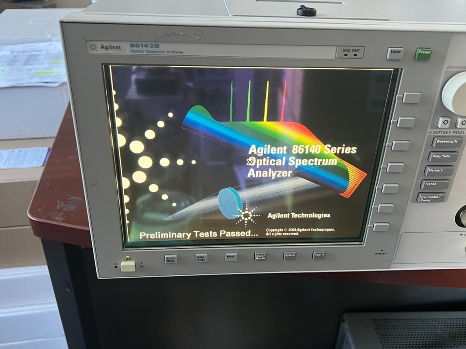 Agilent 86142B Optical Spectrum Analyzer W/ OPT 006 with 3 months ...