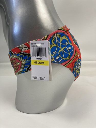 Lucky Brand Hipster Bikini Bottom M Multicolor Geometric New MSRP $54 - Picture 4 of 8