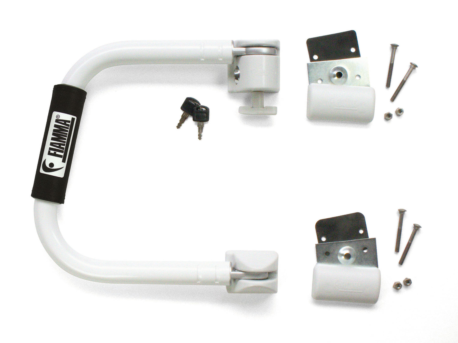 Fiamma Security 31 Door Handle Lockable Secure Caravan Motorhome White